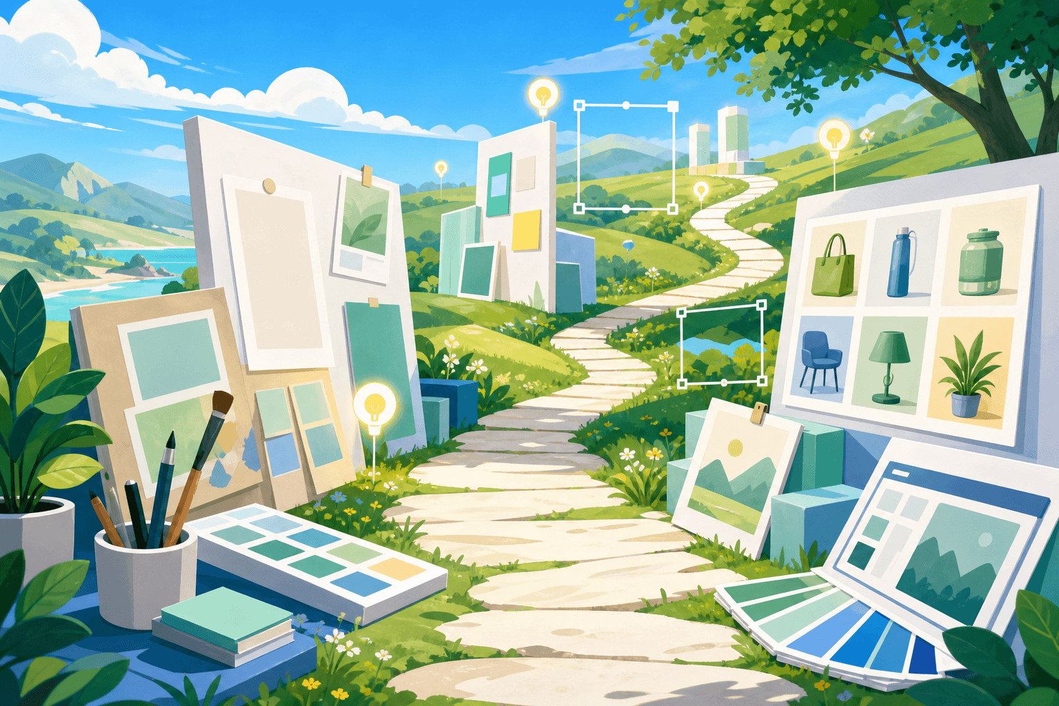 Pixy creative workflow artwork