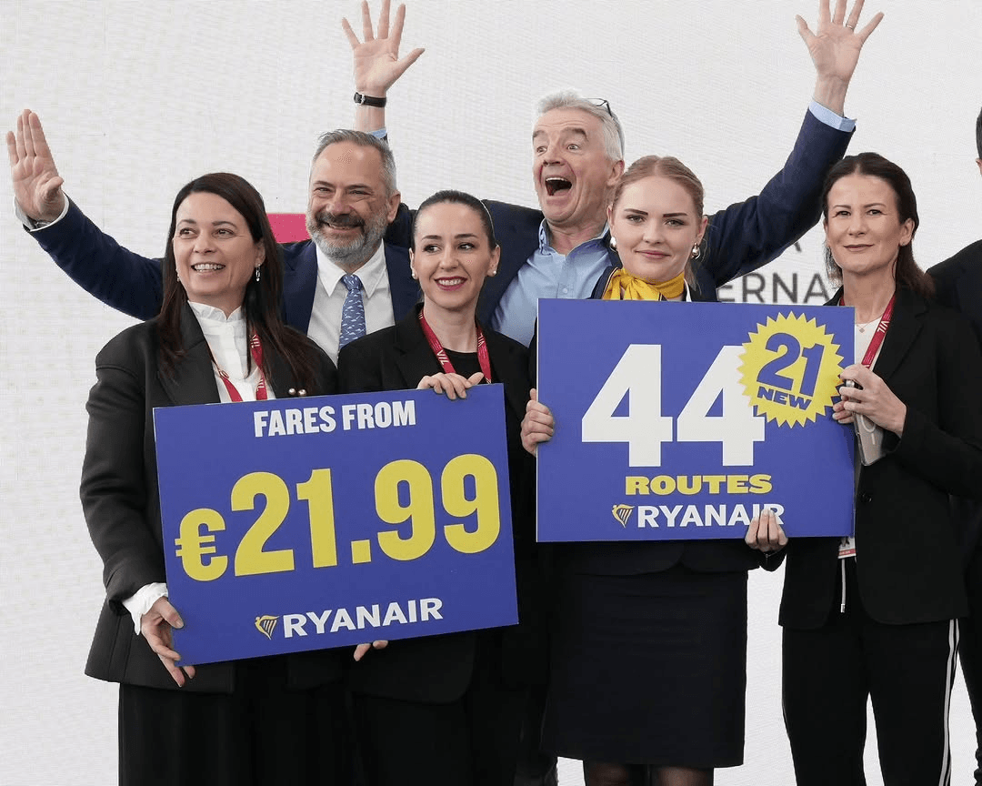 Ryanair campaign example